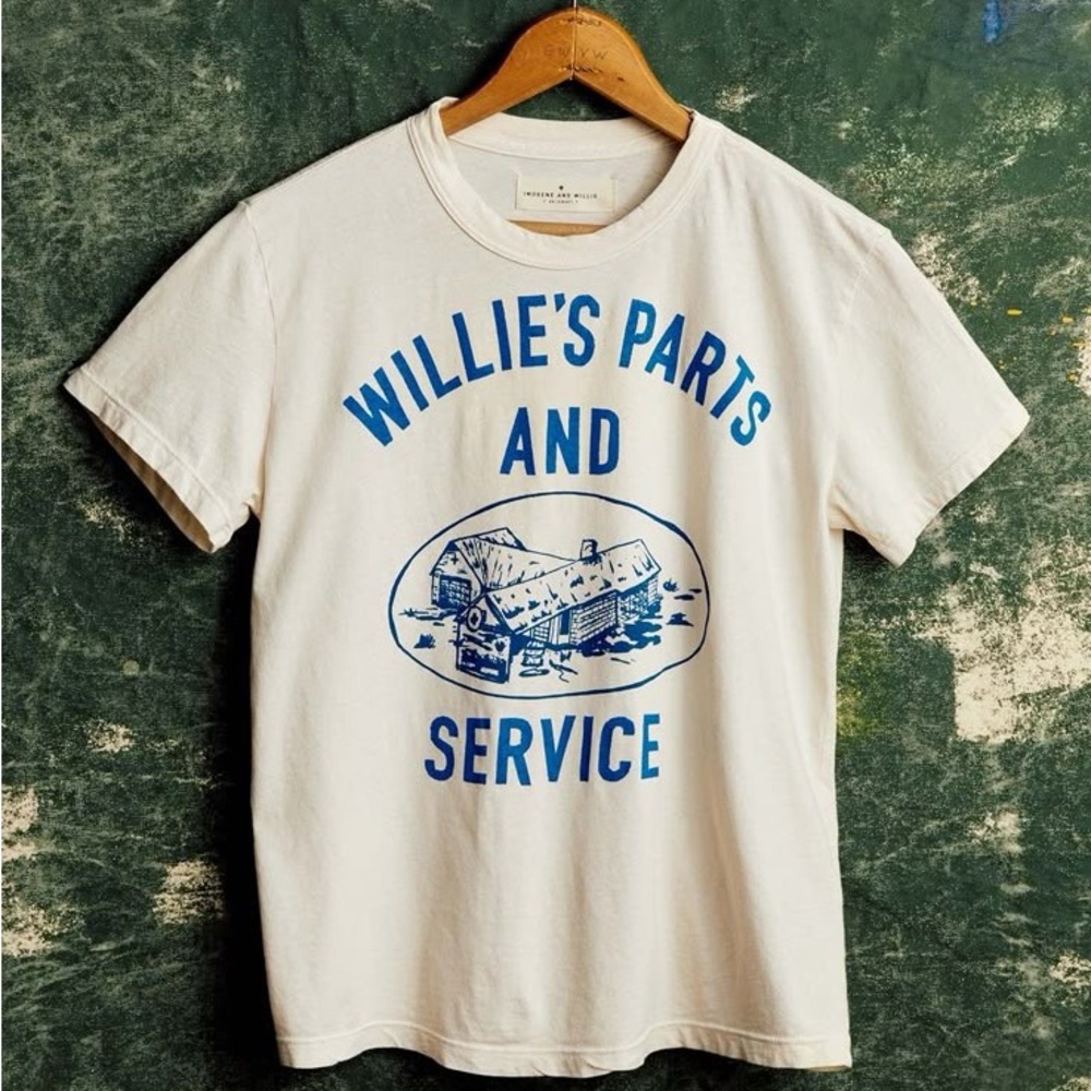 Imogene + Willie “parts and services” Graphic Tee